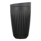 Huskee genanvendelig termokop med låg - 236 ml - sort