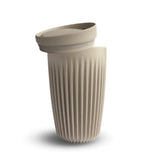 Huskee genanvendelig termokop med låg - 236 ml - sort