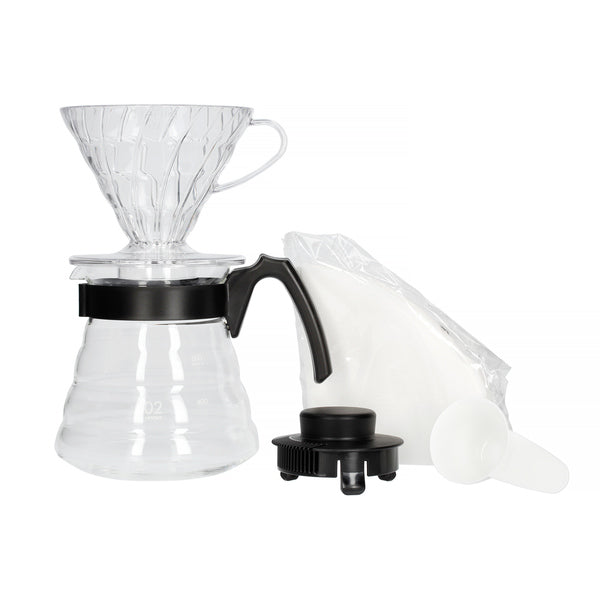 Hario V60 Craft Coffee Maker – Dripper + Server + Filters