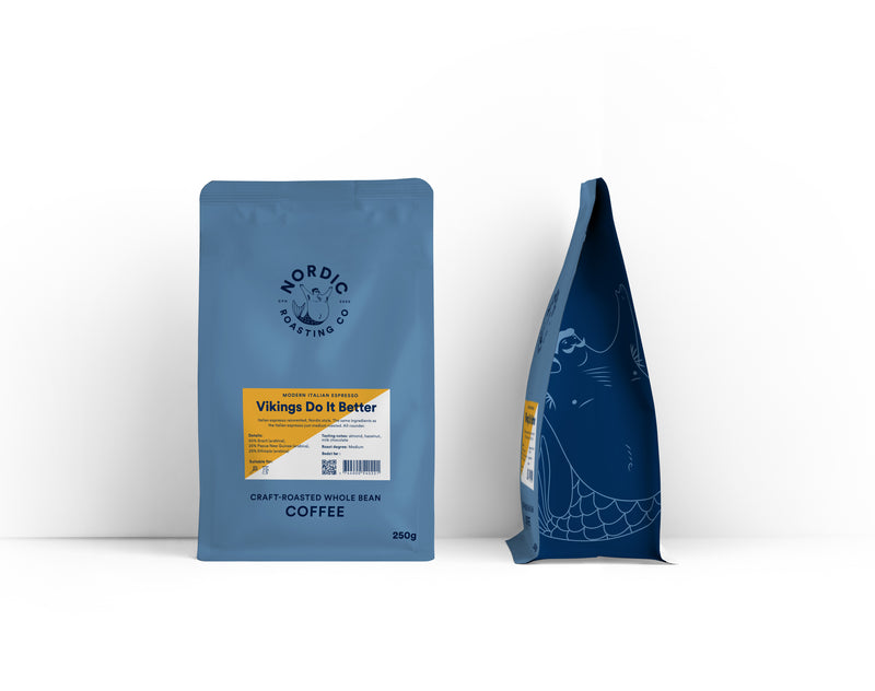 Vikings Do It Better (Modern Italian Espresso) 100% Arabica 