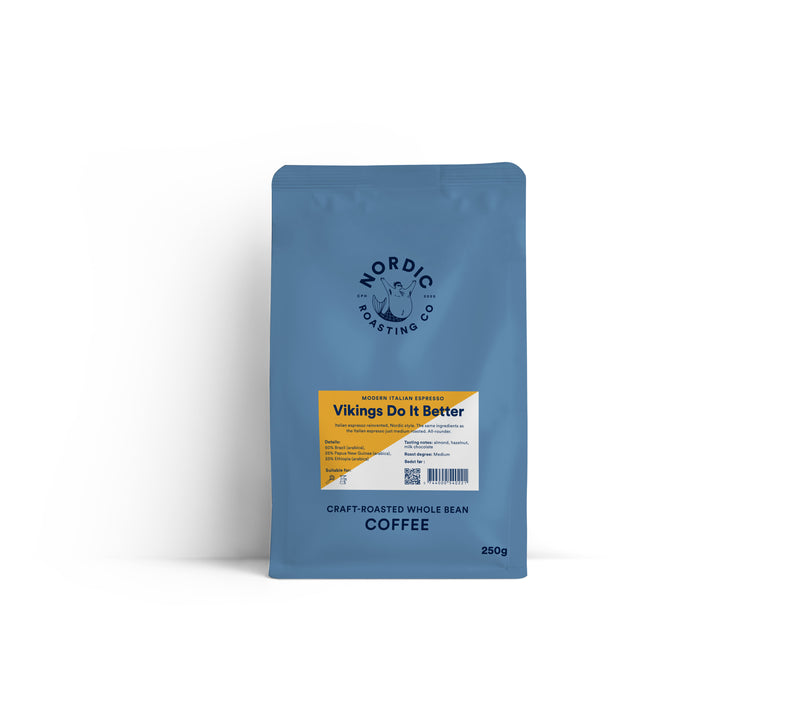 Vikings Do It Better (Modern Italian Espresso) 100% Arabica 