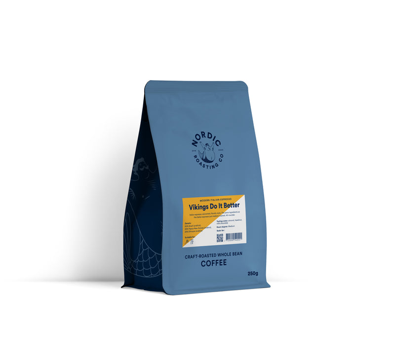 Vikings Do It Better (Modern Italian Espresso) 100% Arabica 