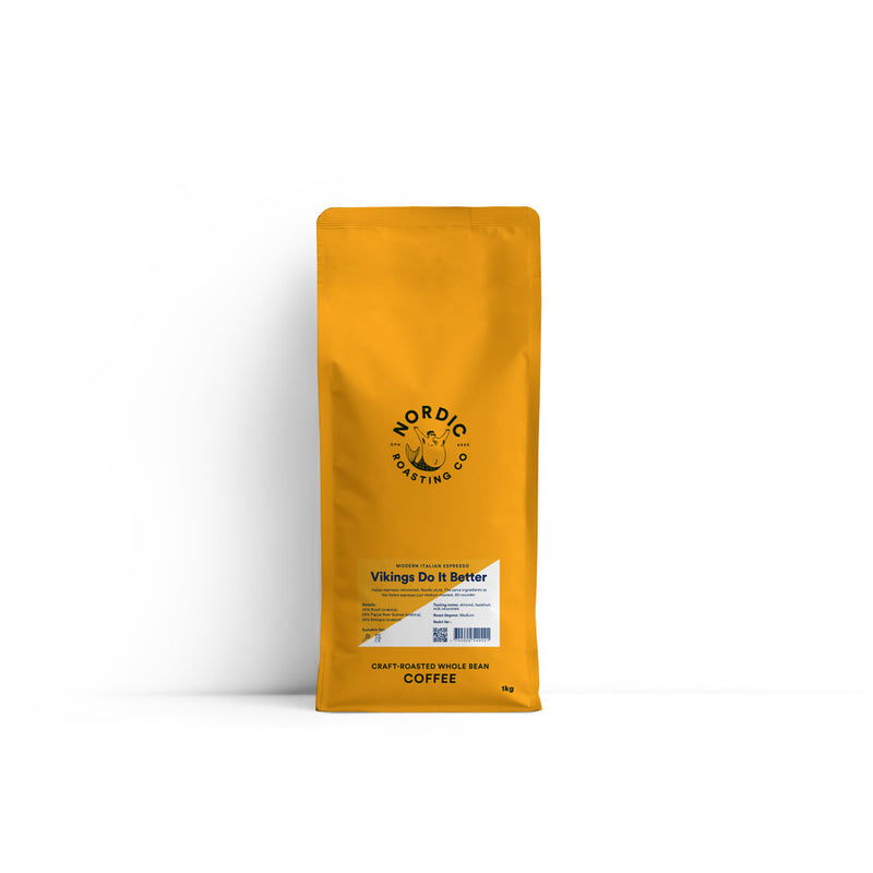 Vikings Do It Better (Modern Italian Espresso) 100% Arabica 
