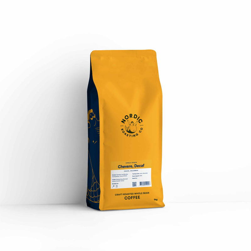 Chevere – Decaffeinated – Washed arabica – Cauca – Colombia