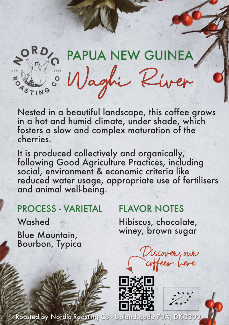 Airscape Christmas Edition 250g Vacuum container plus Waghi River (Papua Nuova Guinea)