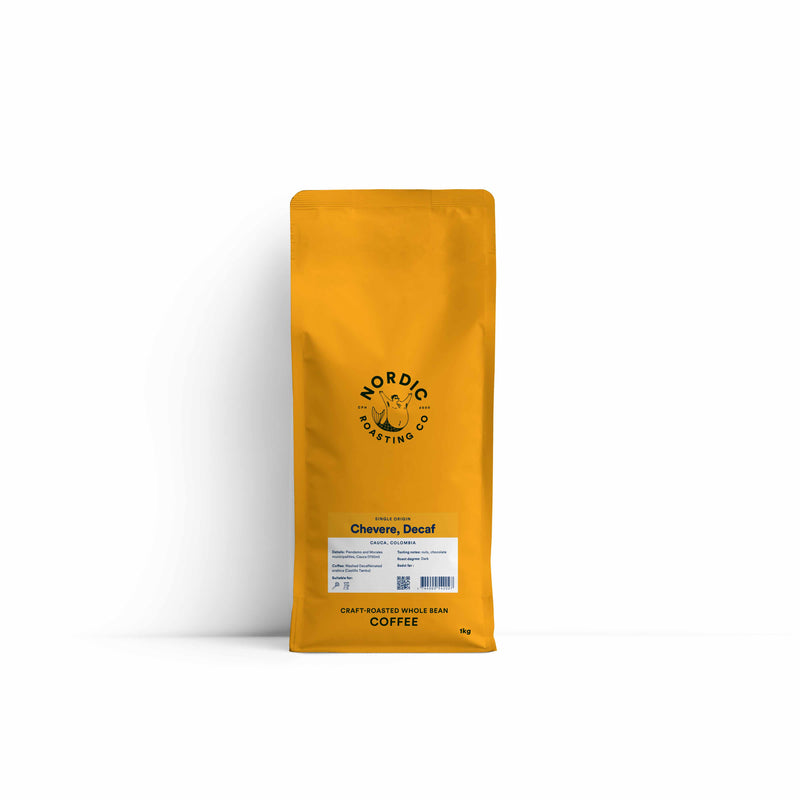 Chevere – Decaffeinated – Washed arabica – Cauca – Colombia