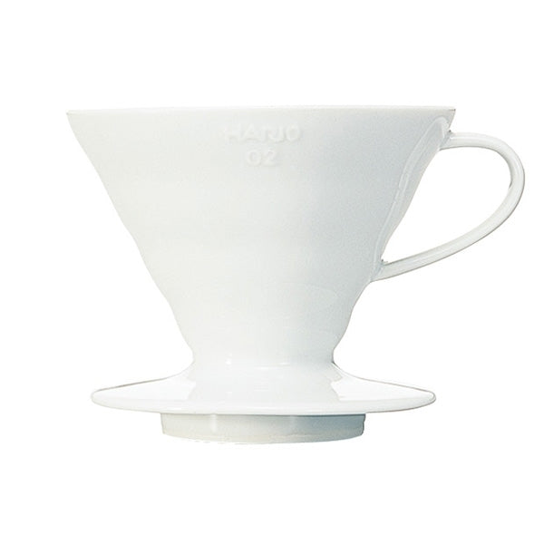 Hario V60-02 Plastic Dripper Ceramic White